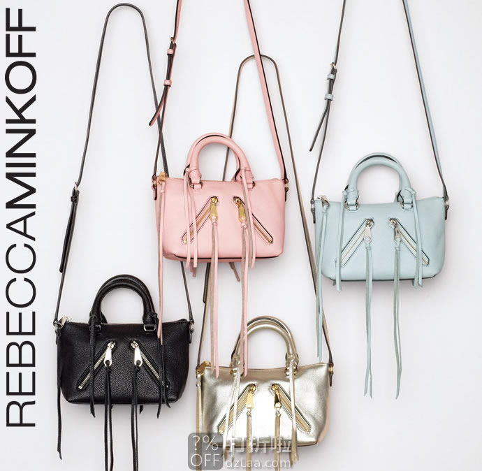 Rebecca Minkoff 瑞贝卡明可弗 Micro-Moto 女式挎包 4.4折.5 海淘转运到手约￥597