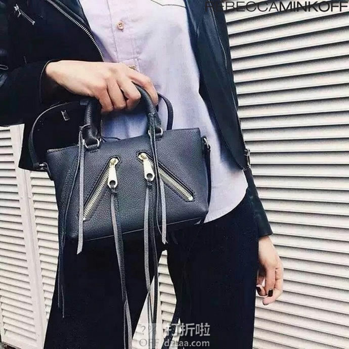 Rebecca Minkoff 瑞贝卡明可弗 Micro-Moto 女式挎包 4.4折.5 海淘转运到手约￥597