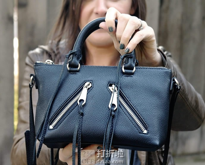 Rebecca Minkoff 瑞贝卡明可弗 Micro-Moto 女式挎包 4.4折.5 海淘转运到手约￥597