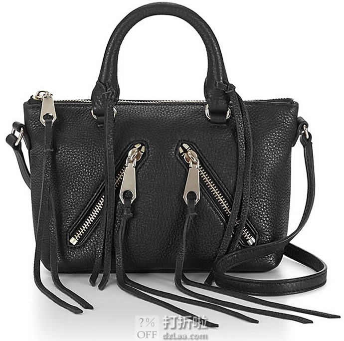 Rebecca Minkoff 瑞贝卡明可弗 Micro-Moto 女式挎包 4.4折.5 海淘转运到手约￥597