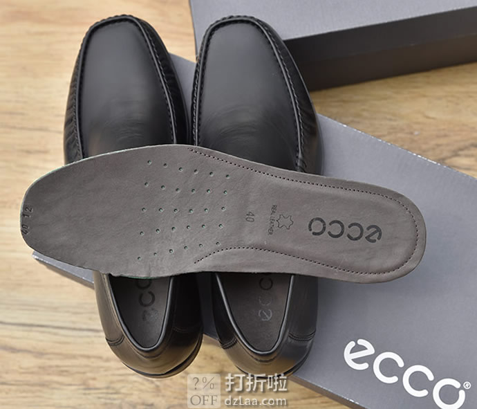ECCO 爱步 DRESS MOC 一脚套 男式休闲鞋 44码5.2折.82 海淘转运到手约￥549