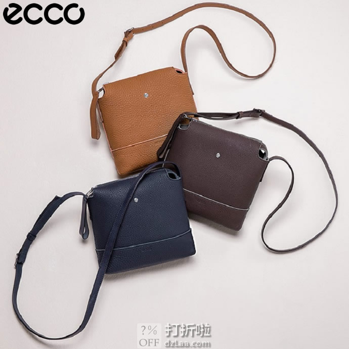 Ecco 爱步 Jilin 吉琳 双面设计女式挎包 3.5折$79.5 海淘转运到手￥576
