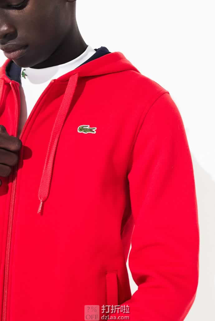 Lacoste 法国鳄鱼 连帽男式卫衣 S码6.8折.74 海淘转运到手约¥451
