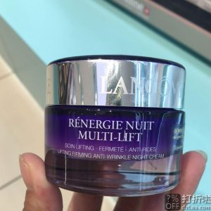 LANCOME 兰蔻 新立体塑颜紧致晚霜 50ml装 6.2折$87.74  海淘转运到手约￥588