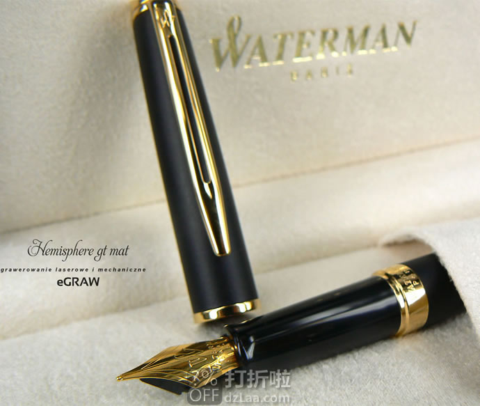 Waterman 威迪文 F尖隽雅钢笔 6.3折.23 海淘转运到手约￥319 可满-20