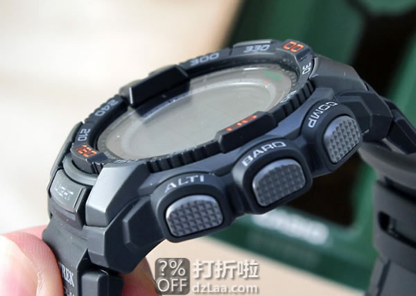 金盒特价 CASIO 卡西欧 PRG-270-1 三重感应器 太阳能登山表 4.4折.99 海淘转运关税补贴到手约¥659