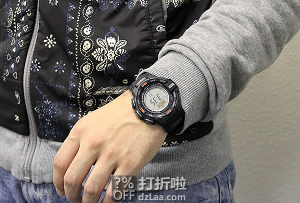 金盒特价 CASIO 卡西欧 PRG-270-1 三重感应器 太阳能登山表 4.4折.99 海淘转运关税补贴到手约¥659