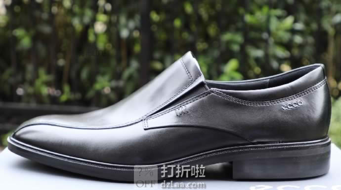 ECCO 爱步 高端款 Illinois 伊利诺 一脚套 男士正装鞋 42码3.1折.95 海淘转运到手约￥616