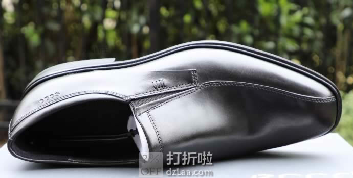 ECCO 爱步 高端款 Illinois 伊利诺 一脚套 男士正装鞋 42码3.1折.95 海淘转运到手约￥616