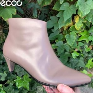 ECCO 爱步 Shape 45 型塑系列 女式侧拉链细跟短靴 35码3.1折$62.5 海淘转运到手约￥501