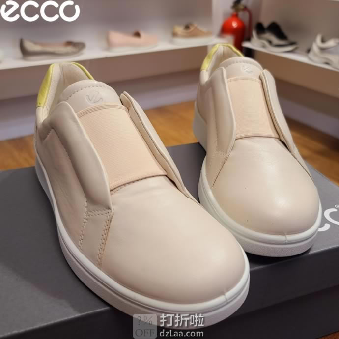 ECCO 爱步 Soft 4 柔酷4号 一脚套 女式休闲鞋 42码2.8折.6 海淘转运到手约￥271 天猫￥1599