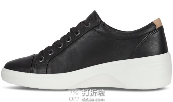 ECCO 爱步 Soft 7 柔酷7号 女式坡跟休闲鞋 4.3折.4起 海淘转运到手约¥547