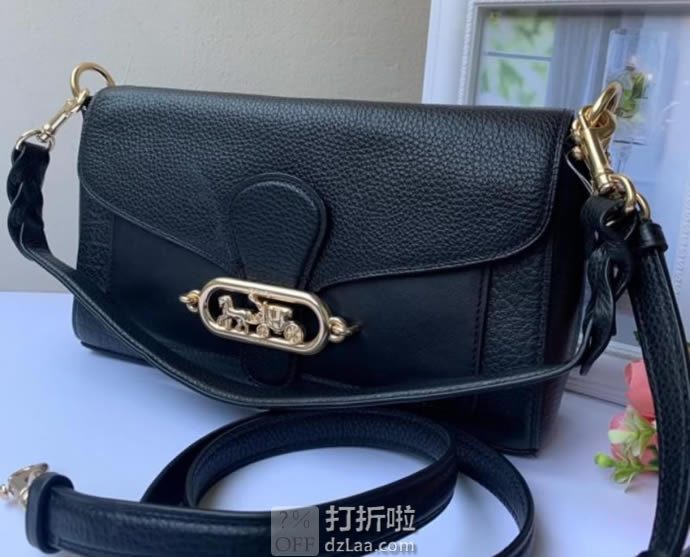 COACH 蔻驰 Jade 马车标 女式单肩包 酒神包 4.6折3.79 海淘转运到手约￥1246