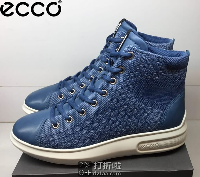 ECCO Soft 3 爱步 柔酷3号 女式高帮短靴 36码3.1折.83 海淘转运到手约￥448