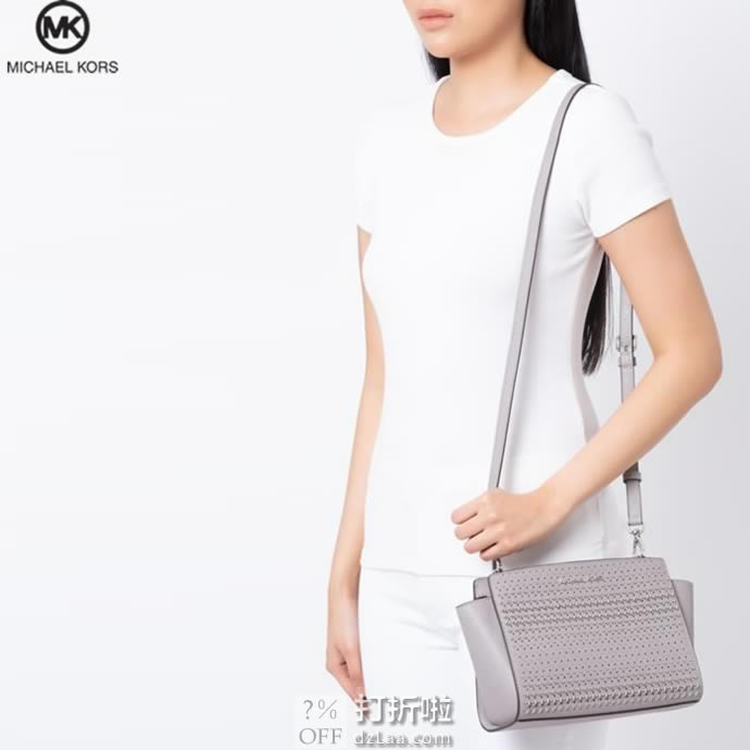 Michael Kors 迈克科尔斯 Selma系列 铆钉装饰中号耳朵包 3.4折8 海淘转运到手约￥815