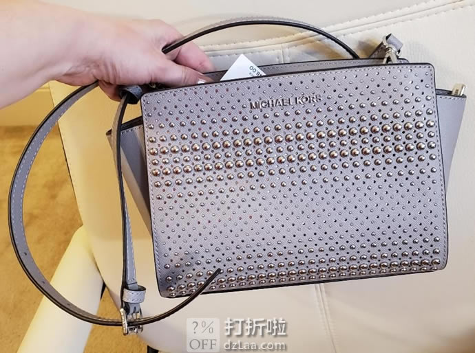 Michael Kors 迈克科尔斯 Selma系列 铆钉装饰中号耳朵包 3.4折8 海淘转运到手约￥815