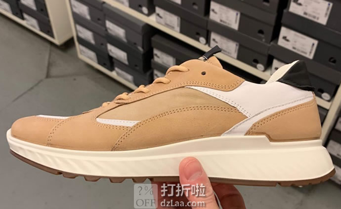 ECCO 爱步 ST.1 适动 男式系带休闲运动鞋 41码3.6折.08 海淘转运到手约¥522