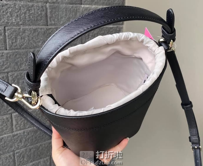 Kate Spade 凯特丝蓓 Cameron 女式小号水桶包 WKRU6734 3.6折6.91起 海淘转运到手约￥744 两色可选