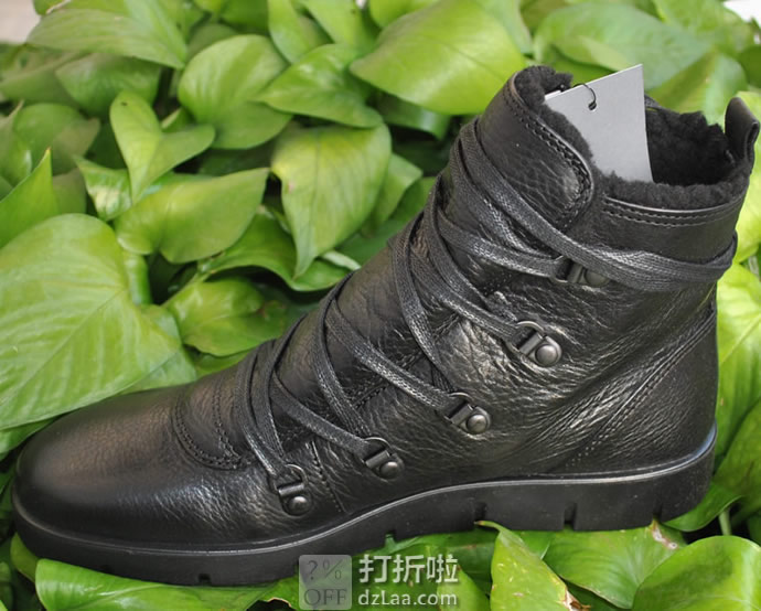 ECCO 爱步 Bella系列 女式高帮保暖短靴 38码5.2折.13 海淘转运到手约￥632