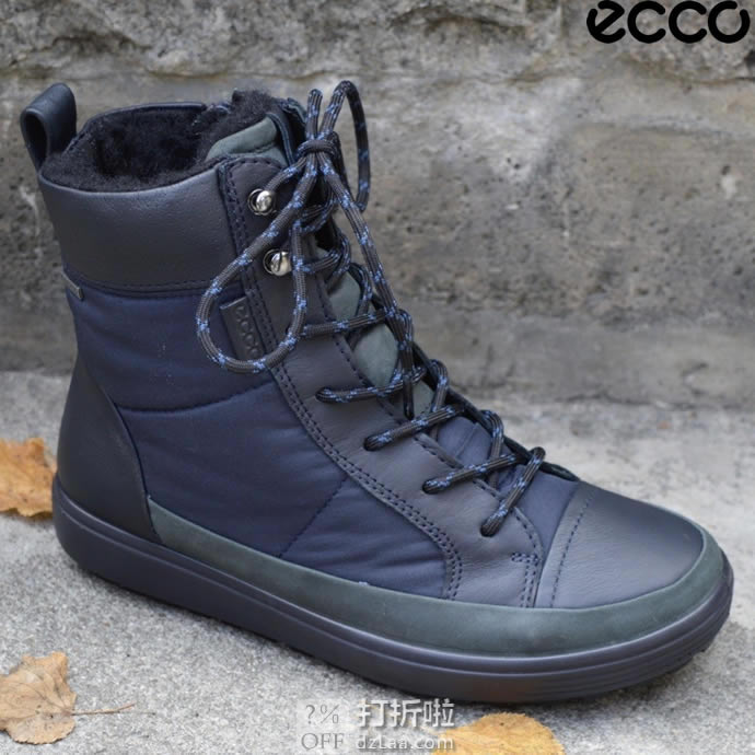 ECCO 爱步 柔酷7号 Tred GTX防水 户外女式高帮短靴 ￥539.65起