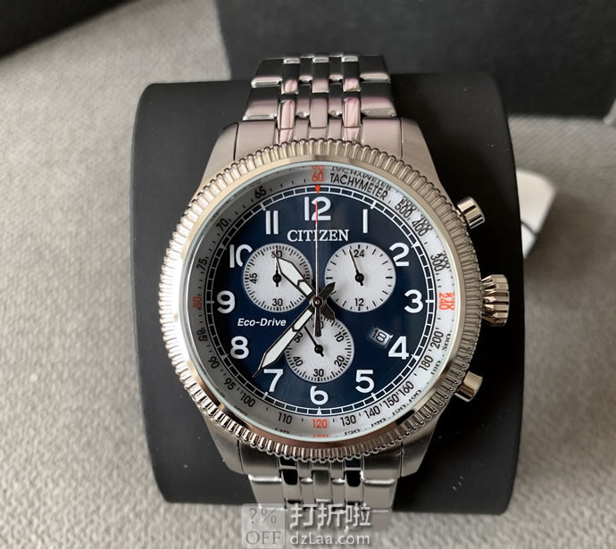 Citizen 西铁城 AT2460-89X 三眼计时 男式光动能手表 ￥885.91