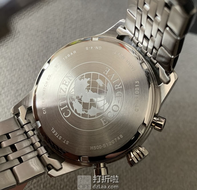 Citizen 西铁城 AT2460-89X 三眼计时 男式光动能手表 ￥885.91