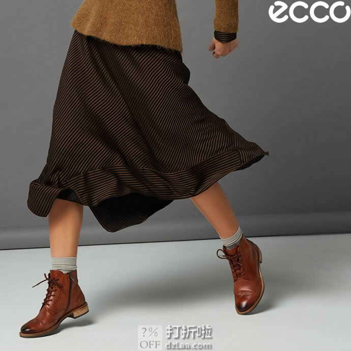 ECCO 爱步 Sartorelle 25 洒脱系列 布洛克风格 女式短靴 ￥666.59