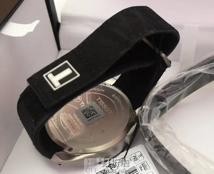 TISSOT 天梭 T-Touch 腾智系列 太阳能 多功能男式石英表 T091.420.46.041.00 优惠码折后0.99 海淘转运关税补贴到手约￥2414