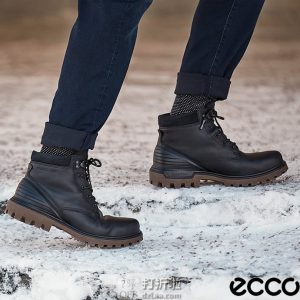 ECCO 爱步 TredTray 趣闯系列 防水保暖 男式马丁靴 43码 ￥849.15
