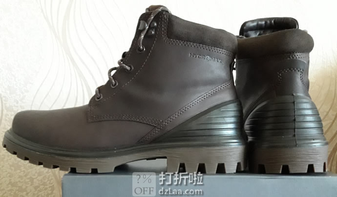 ECCO 爱步 TredTray 趣闯系列 防水保暖 男式马丁靴 43码 ¥849.15