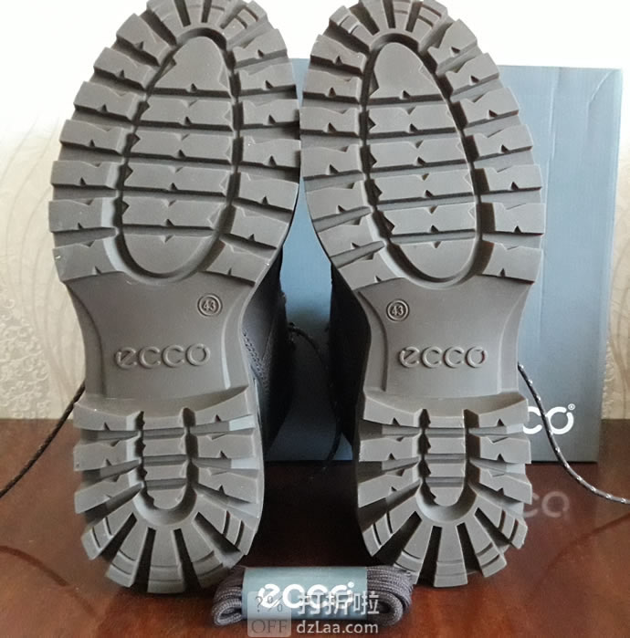 ECCO 爱步 TredTray 趣闯系列 防水保暖 男式马丁靴 43码 ¥849.15