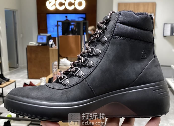 ECCO 爱步 Soft 7 柔酷7号 防水保暖 女式高帮短靴 39码￥560.7