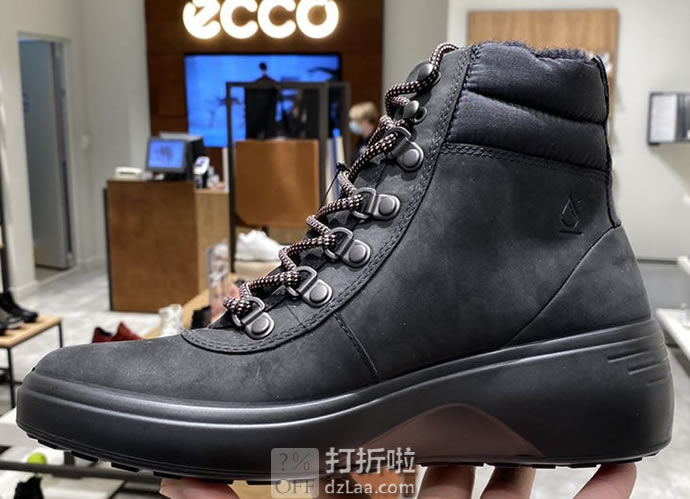 ECCO 爱步 Soft 7 柔酷7号 防水保暖 女式高帮短靴 39码¥498.33