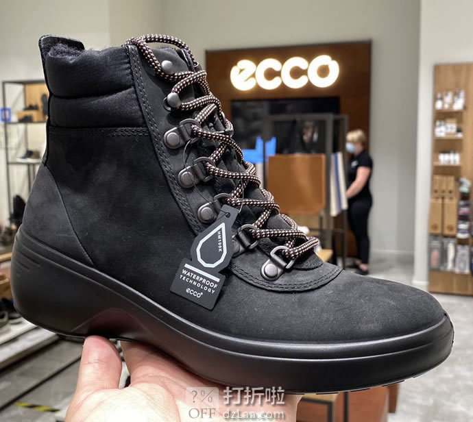 ECCO 爱步 Soft 7 柔酷7号 防水保暖 女式高帮短靴 39码¥498.33