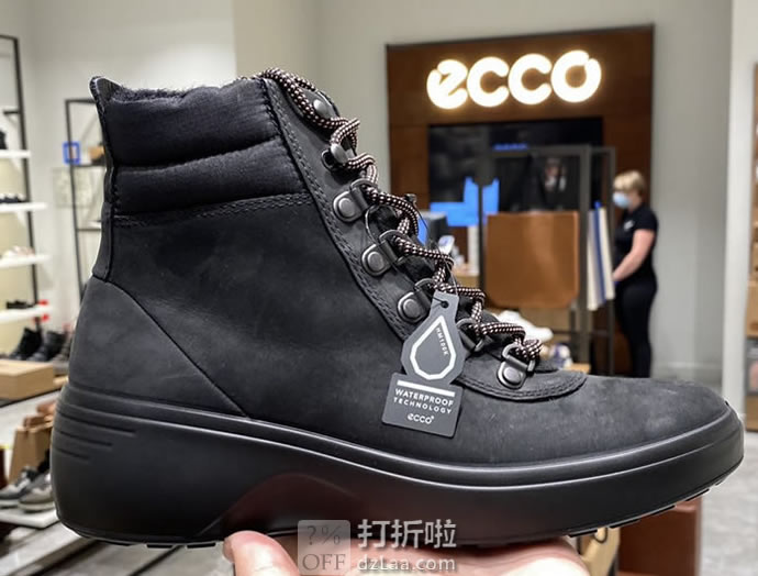ECCO 爱步 Soft 7 柔酷7号 防水保暖 女式高帮短靴 39码¥498.33