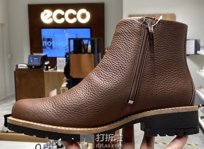 ECCO 爱步 Elaine 伊莲 Hydromax防泼水 女式短靴 38码¥531.45秒杀