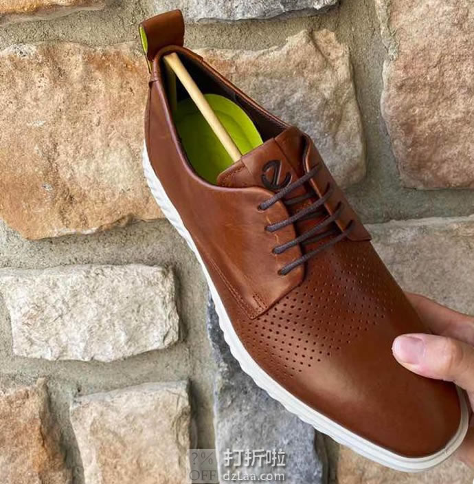 ECCO 爱步 ST.1 Hybrid Lite 适动混合轻巧系列 男式牛津鞋 41码¥431.66秒杀