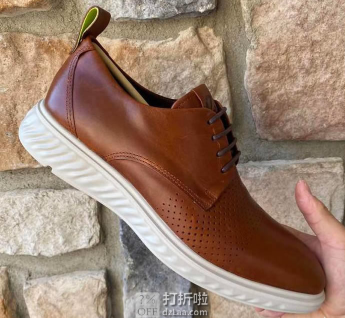 ECCO 爱步 ST.1 Hybrid Lite 适动混合轻巧系列 男式牛津鞋 41码¥431.66秒杀