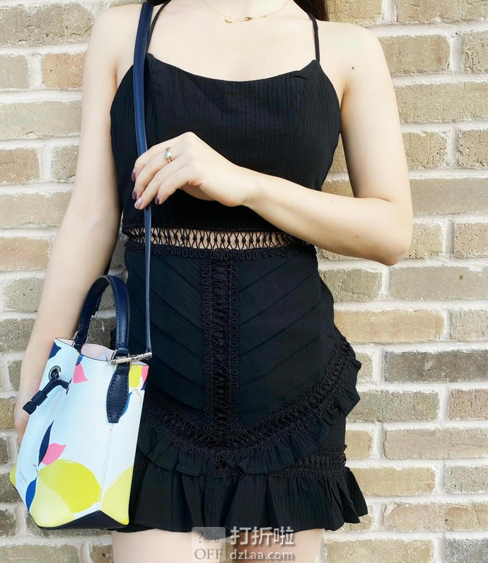 kate spade 凯特丝蓓 EVA系列 小号水桶包 2.3折 海淘转运到手约￥522