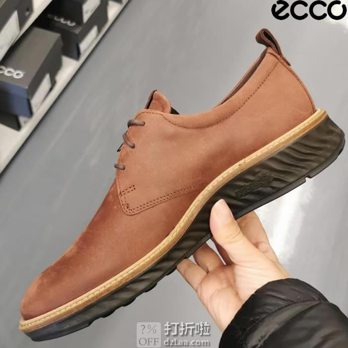ECCO 爱步 ST.1 Hybrid 适动混合 男式德比鞋 ￥619.61