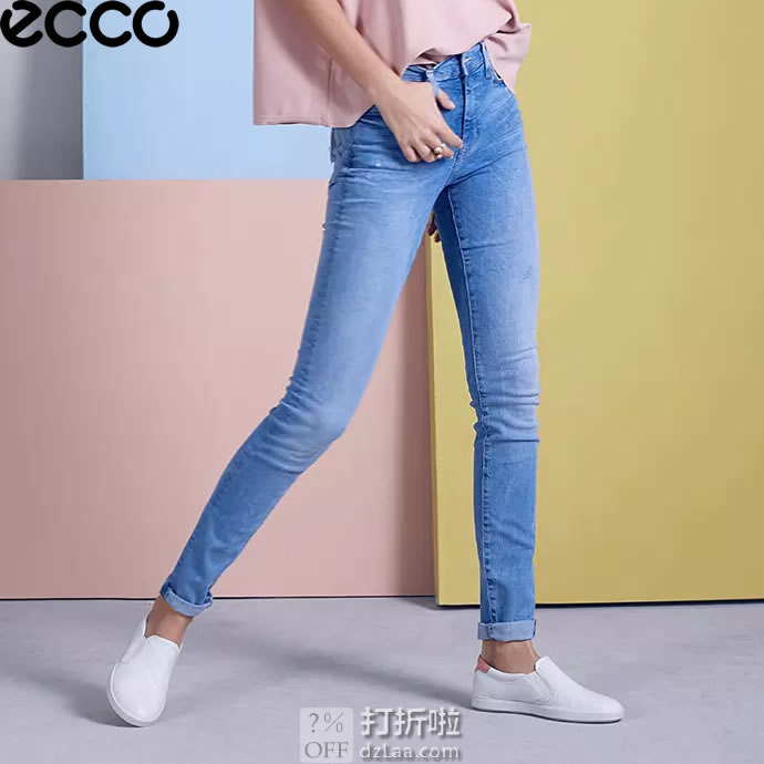 ECCO 爱步 Leisure 惬意系列 一脚套女式休闲鞋 37码￥389.17