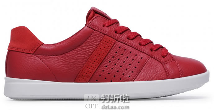 ECCO 爱步 Leisure惬意系列 打孔版 女式系带休闲鞋 205093 ￥356.1起