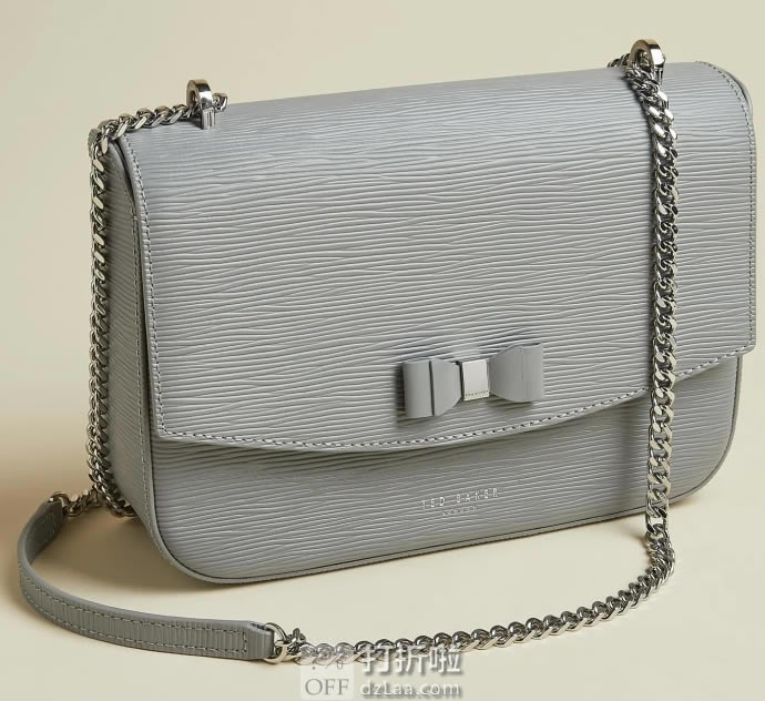 Ted Baker 泰德贝克 木纹蝴蝶结 女式单肩包  镇店之宝￥504.49