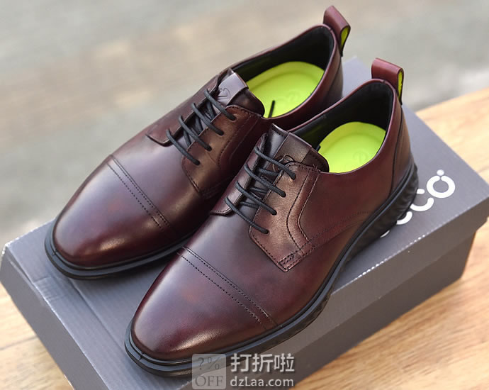 ECCO 爱步 ST.1 Hybrid Lite 适动混合轻巧系列 男式牛津鞋 ￥533.97起
