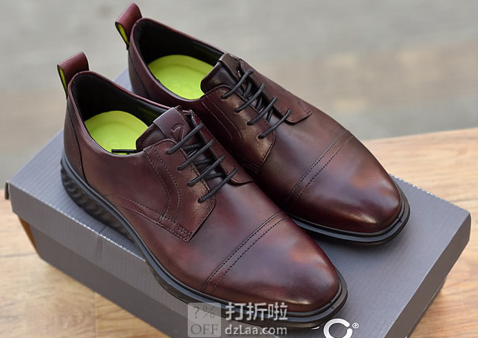 ECCO 爱步 ST.1 Hybrid Lite 适动混合轻巧系列 男式牛津鞋 ￥533.97起