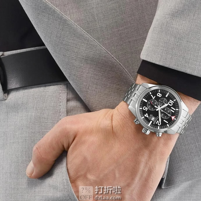 CITIZEN 西铁城 Chronograph 男式计时手表 AN3620-51E 优惠码折后￥572.99