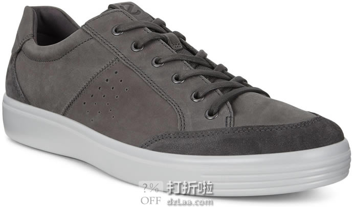 ECCO 爱步 柔酷经典系列 男式休闲板鞋 41码5.7折.97 海淘转运到手约¥458