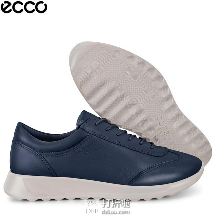 ECCO 爱步 Flexure Runner 随溢起跑系列 女式系带运动休闲鞋 35码￥354.08