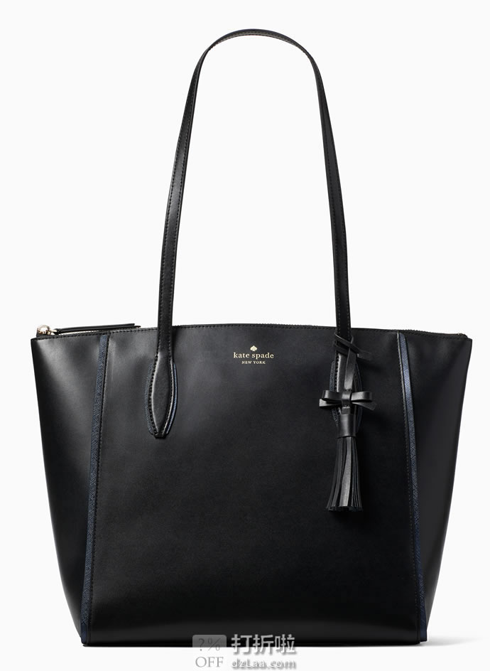 Kate Spade 凯特丝蓓 Kali 大号真皮手提包托特包 WKR00144 3.6折9.99 海淘转运到手约￥875