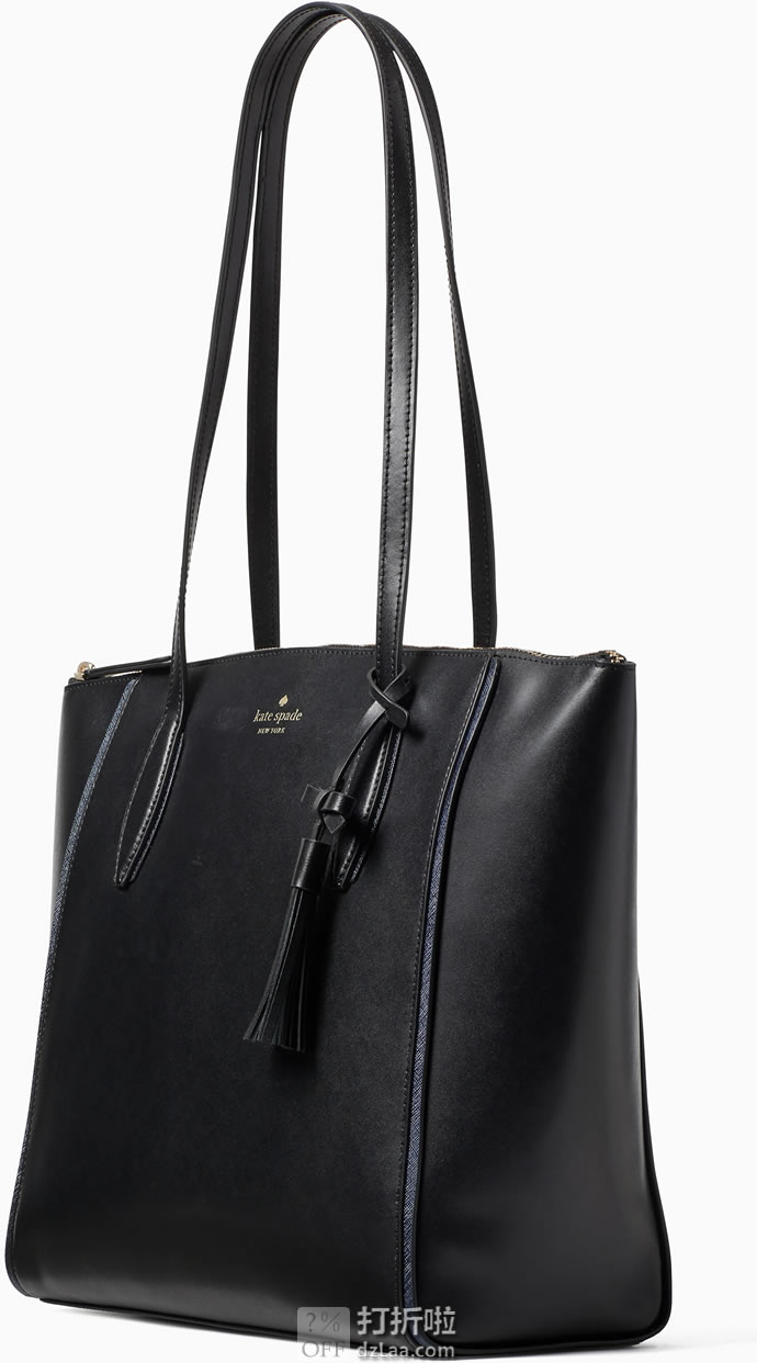 Kate Spade 凯特丝蓓 Kali 大号真皮手提包托特包 WKR00144 3.6折9.99 海淘转运到手约￥875